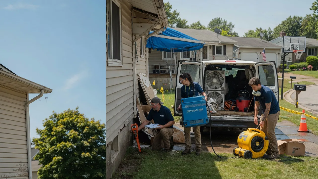 Ceiling Leak Cleanup in South Saint Paul, MN near me