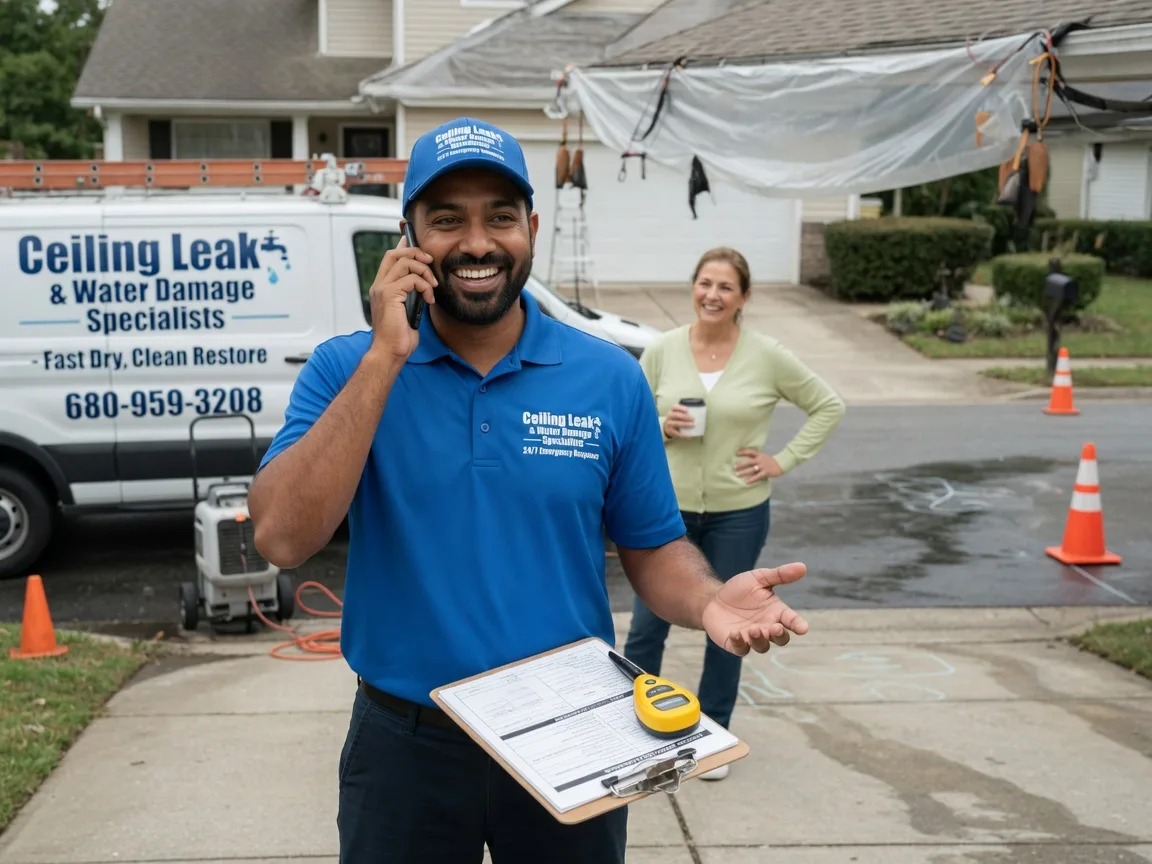 Ceiling Leak Cleanup South Saint Paul, MN FAQs